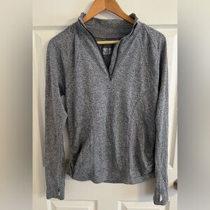 Athleta Fast Track Half Zip Pullover L